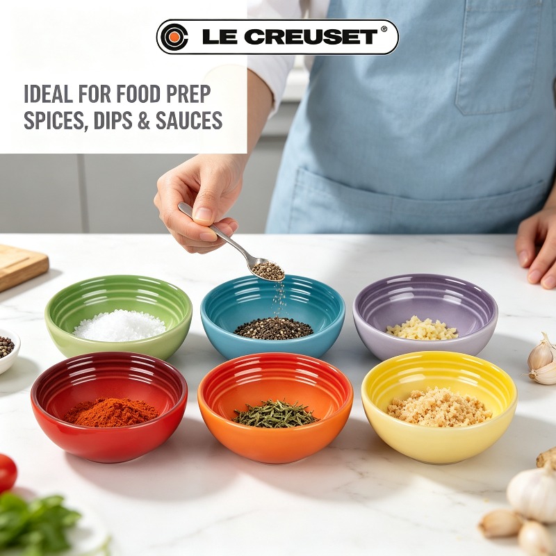 Meal Prep Bowl - LE CREUSET – zestaw 6 miniaturowych