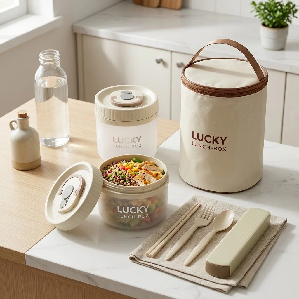 Meal Prep Or Prep Meal - Plastikowe pudełko na lunch, które można
