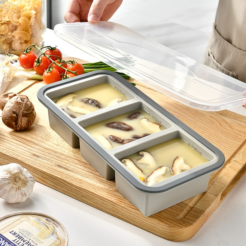 Souper Cubes, silikonowe formy – Meal Prep Template recenzja i cena