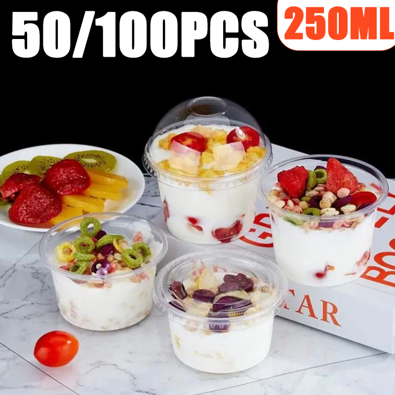 50/100 SZTUK 250ML Jednorazowe – Sauce Dipping Cup recenzja i cena