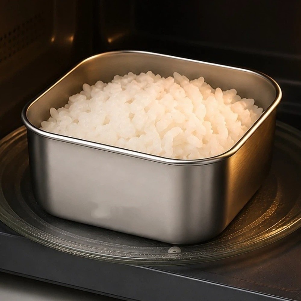 Pojemnik ze stali nierdzewnej  – Meal Prep With Rice recenzja i cena