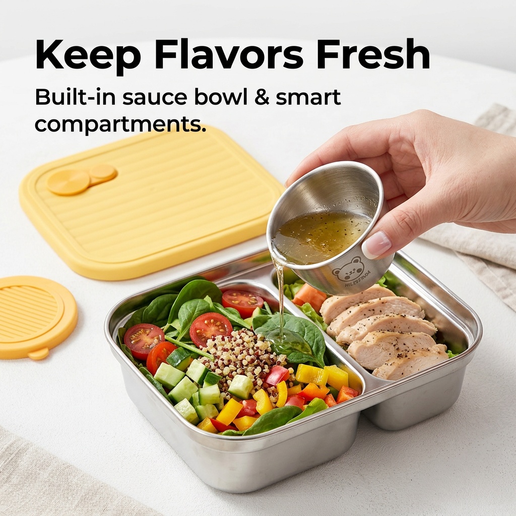 Pojemnik na lunch ze stali nie – Meal Prep Bowl recenzja i cena