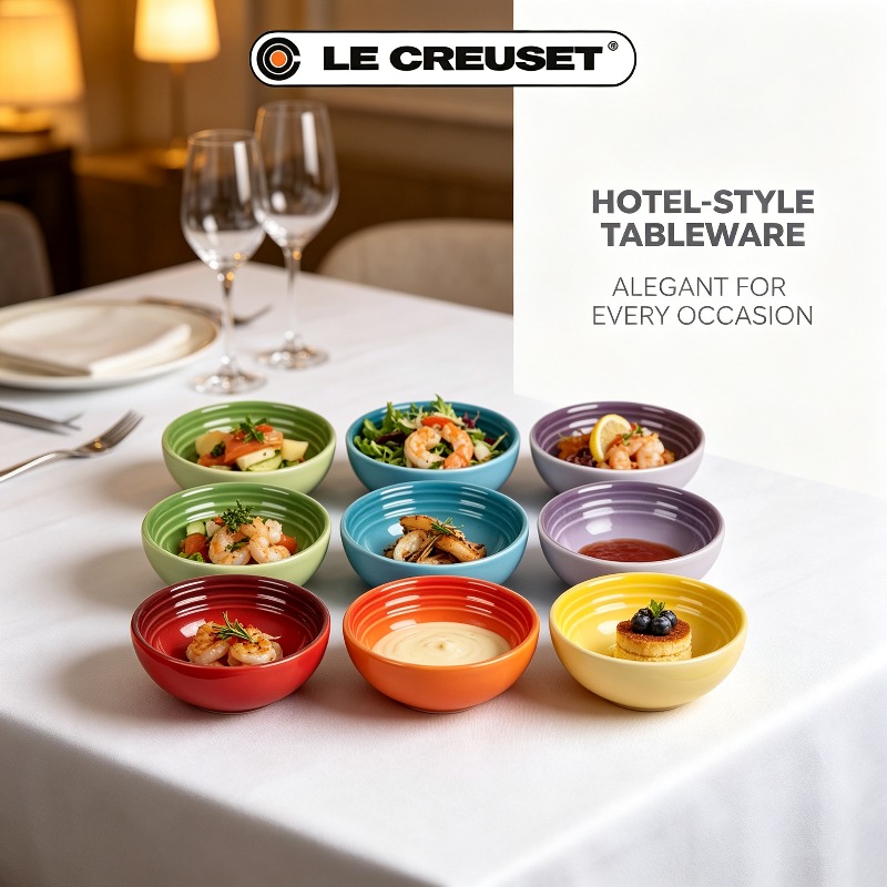Le Creuset – zestaw 6 miski z  – Meal Prep Kitchen recenzja i cena